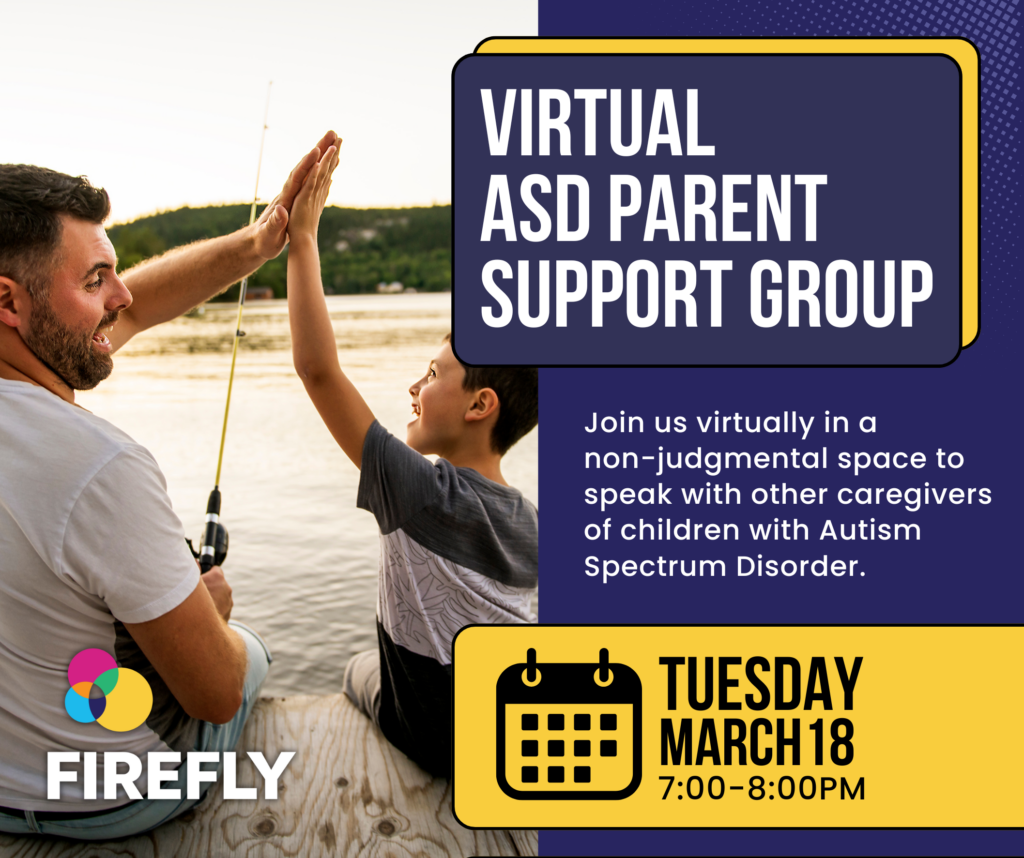 The event poster has all the information from the event page as well as a photo of a Dad high-fiving his son as they sit on a dock fishing in a beautiful sunset in the summer.